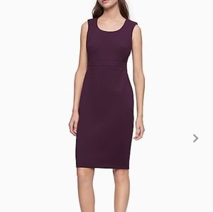 Calvin Klein scoop neck dress